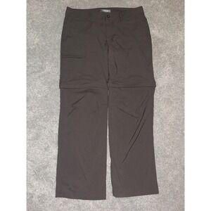 Gander Mountain Guide Series Women 12 Convertible Hiking Pant Gray Zip Off Cargo